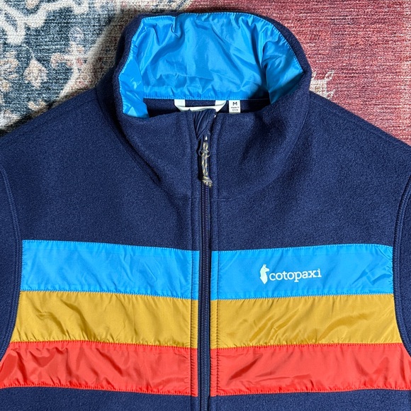COTOPAXI Teca Fleece Full-Zip Jacket Navy Size Medium - Picture 5 of 15